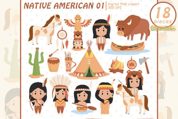 Download Native American Clipart, Western Clipart - Clipart Collection