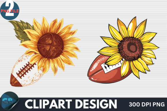 Download Sunflower Football Clipart PNG - Clipart Collection