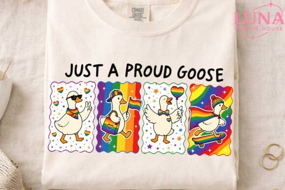 Download Proud Goose LGBTQ Pride PNG Clipart - Clipart Collection