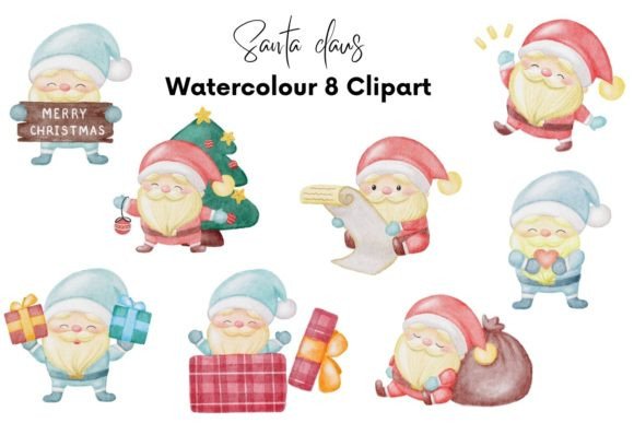 Download Christmas Watercolour Clipart - Premium Resources