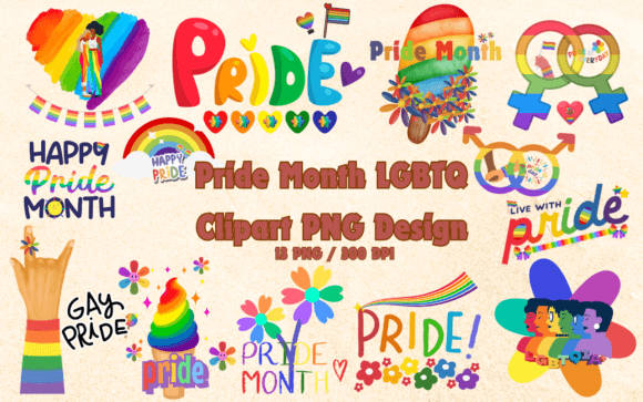 Download Pride Month LGBTQ Clipart PNG Design - Clipart Collection