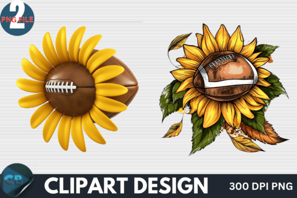 Download Sunflower Football Clipart PNG - Clipart Collection