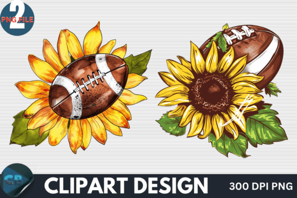 Download Sunflower Football Clipart PNG - Clipart Collection