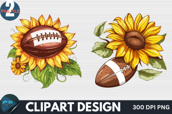 Download Sunflower Football Clipart PNG - Clipart Collection