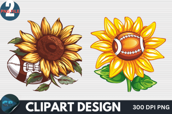 Download Sunflower Football Clipart PNG - Clipart Collection