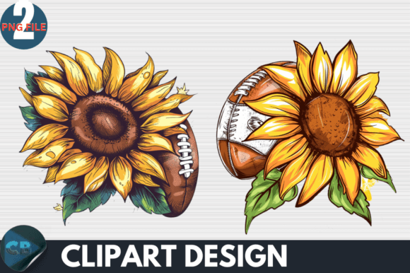 Download Sunflower Football Clipart PNG - Clipart Collection
