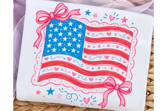 Download Coquette American Flag Png, 4th of July - Flag png Collection
