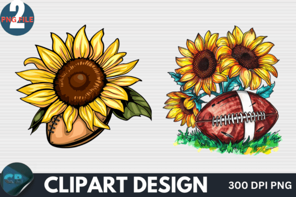 Download Sunflower Football Clipart PNG - Clipart Collection