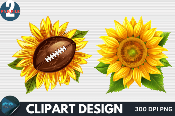 Download Sunflower Football Clipart PNG - Clipart Collection