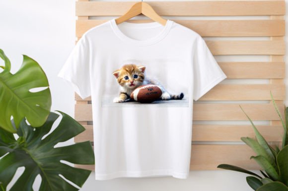 Download Cat Playing Football Clipart PNG - Clipart Collection