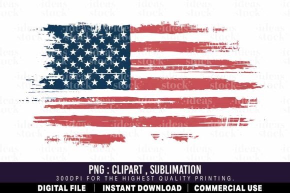 Download Grunge American Flag PNG - Flag png Collection