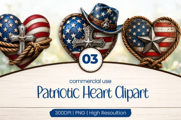 Download Patriotic Heart Clipart PNG - Clipart Collection